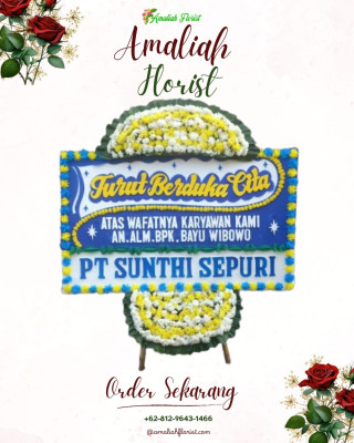 Papan Bunga Duka di Loa Janan