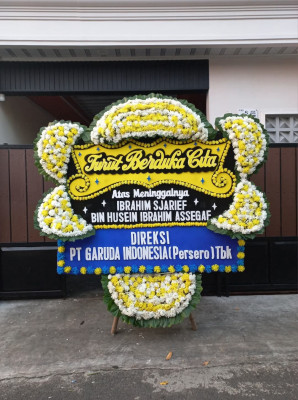 Papan Bunga Duka di Loa Janan